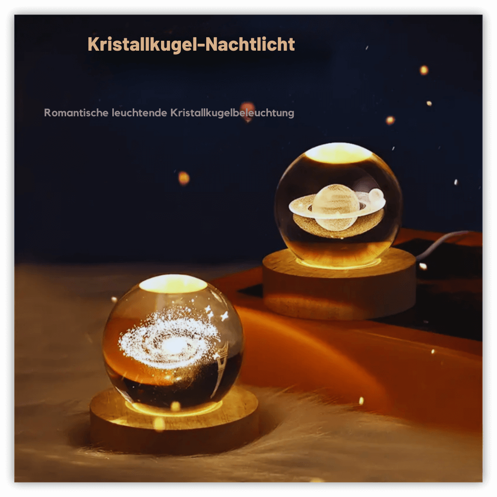 LunaGlow™ Galaxy LED Nachtlichtkugel - Dbestey