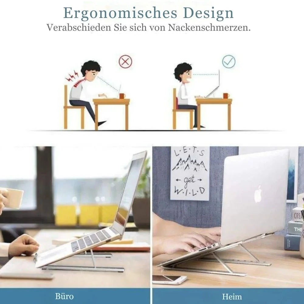 DeskMate: Faltbarer Aluminium-Laptopständer Dbestey
