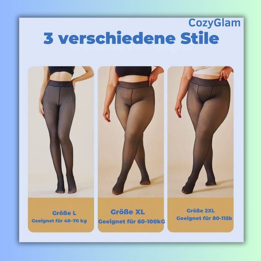 "CozyGlam- Winter Strumpfhosen" - Dbestey