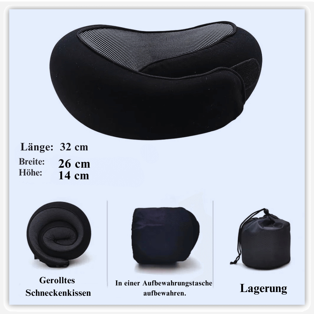 🌐 TravelEase Komfort Nackenkissen - Dbestey