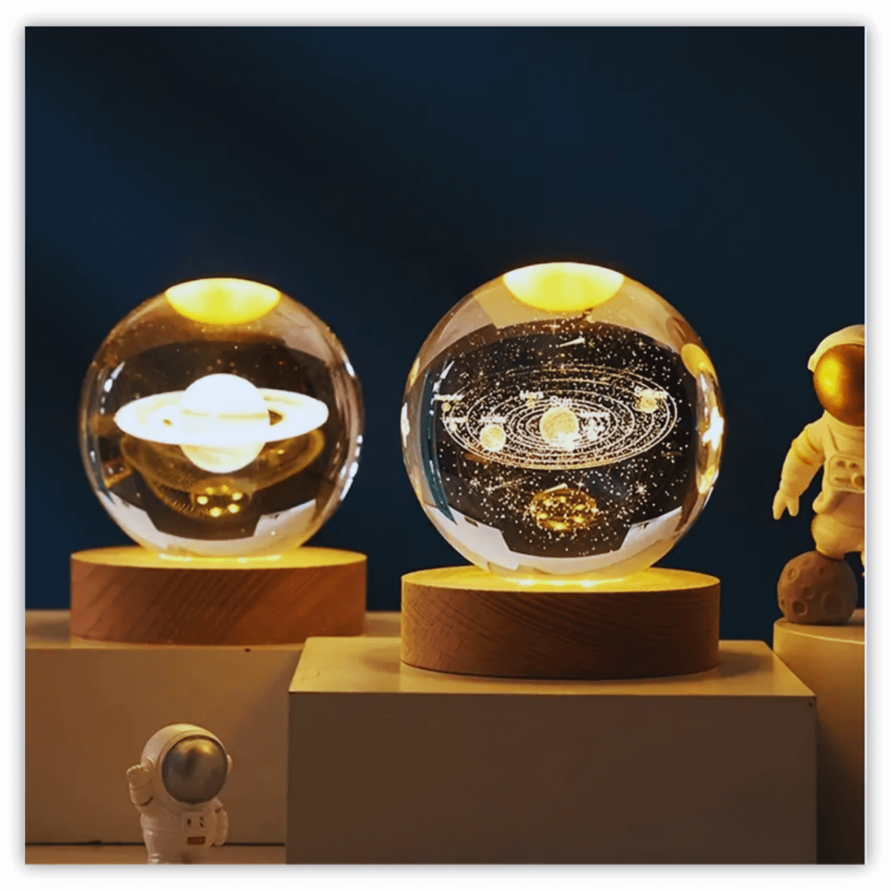 LunaGlow™ Galaxy LED Nachtlichtkugel - Dbestey