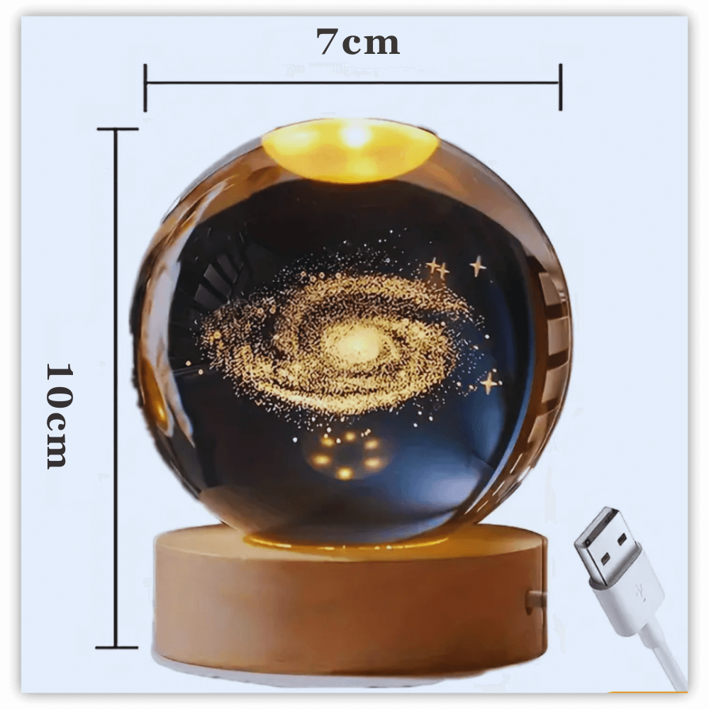 LunaGlow™ Galaxy LED Nachtlichtkugel - Dbestey