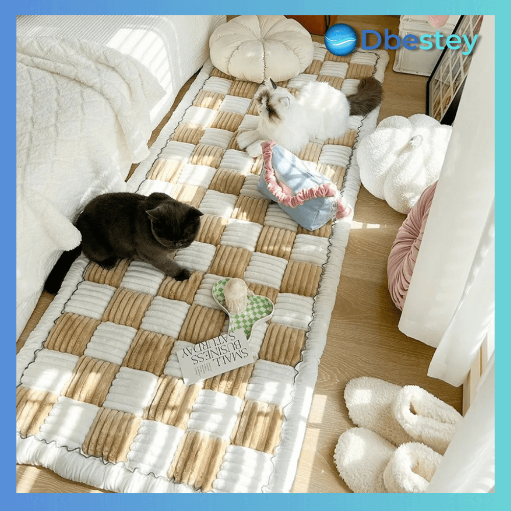 CozyNest" Herbst/Winter-Nachttischteppich - Dbestey