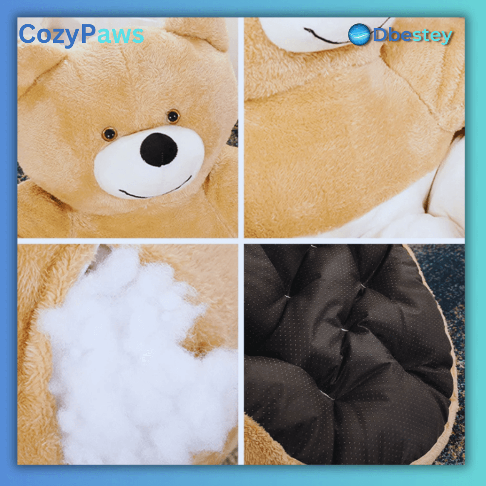 CozyPaws - das ultimative Plüschbett für Ihren Vierbeiner! - Dbestey