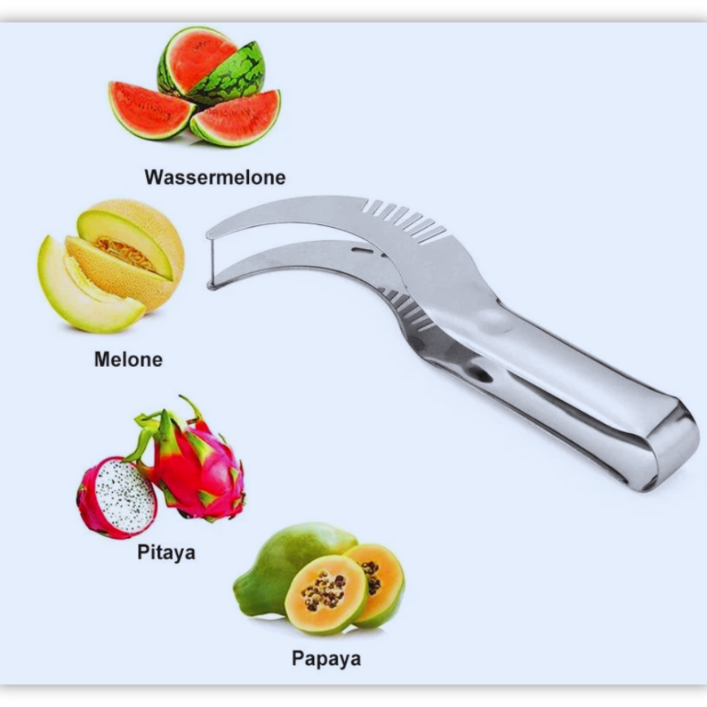 DELIGHTMELON STAINLESS STEEL WATERMELON CUTTER - Dbestey