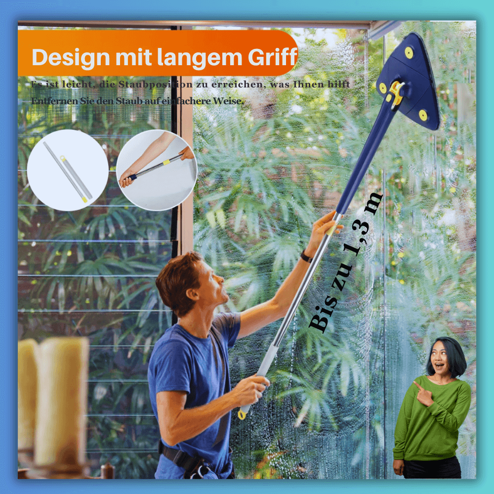 Saubere Spitze Dreieck-Wischmop - Dbestey