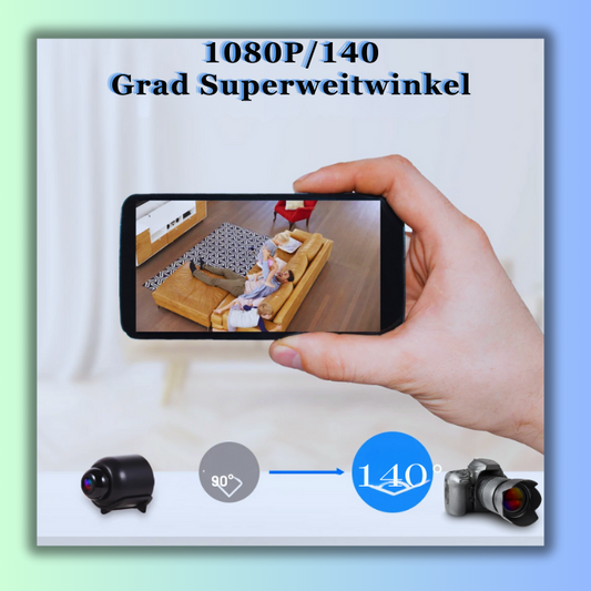 GuardView Mini WiFi-Kamera, Modell X5 🌟 - Dbestey