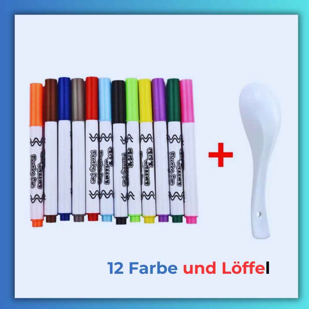 🎨ZauberStift Magische Wasserfarben-Stifte für Kinder👧🏼 - Dbestey