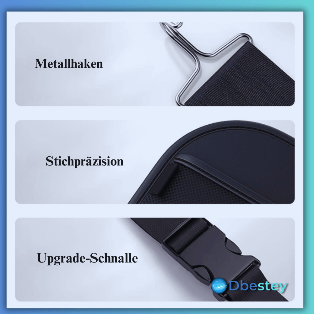 Seametal Premium Autositz-Organizer mit 7 Taschen aus PU-Leder - Dbestey