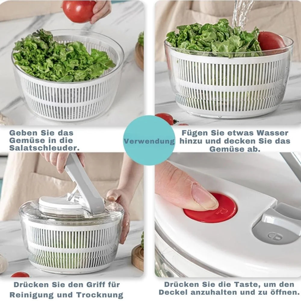 FreshSpin™ 3L Salatschleuder - Dbestey