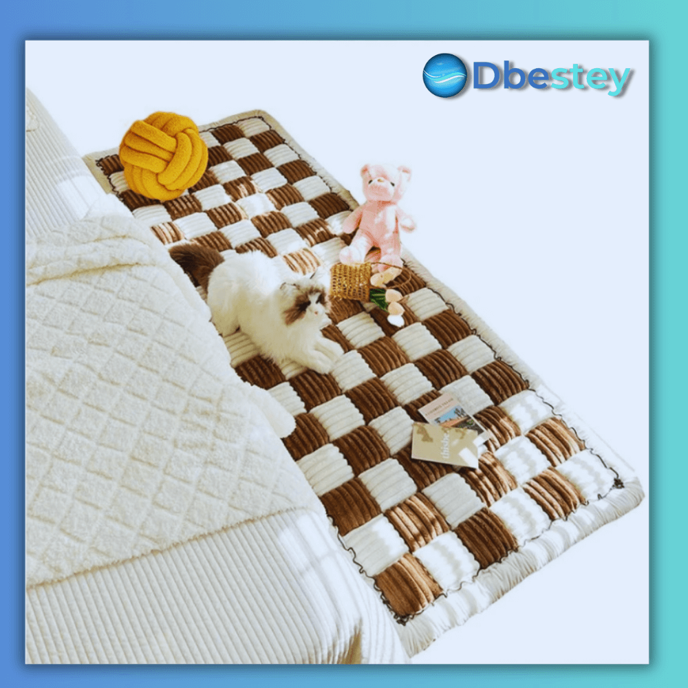 CozyNest" Herbst/Winter-Nachttischteppich - Dbestey