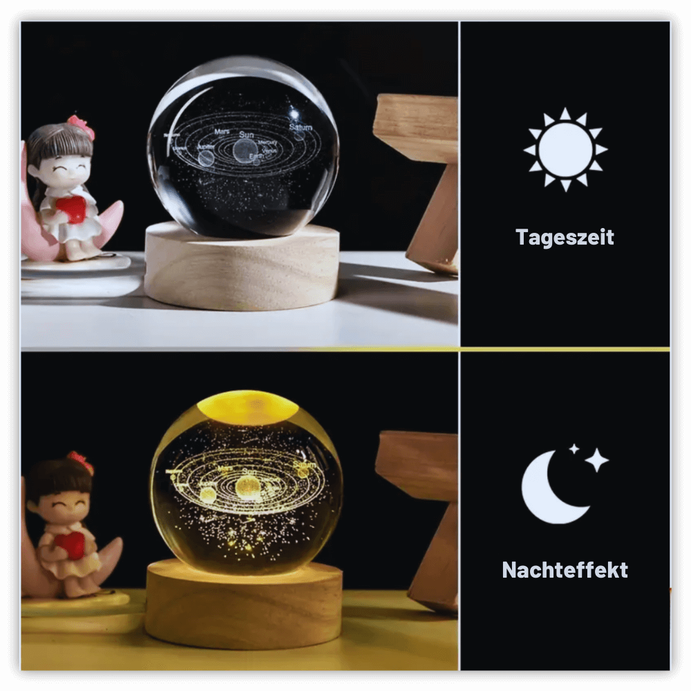LunaGlow™ Galaxy LED Nachtlichtkugel - Dbestey