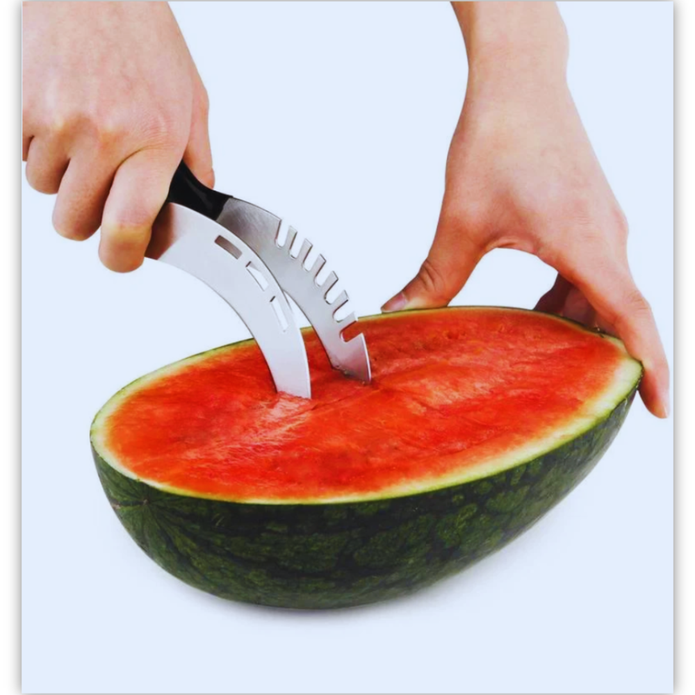 DELIGHTMELON STAINLESS STEEL WATERMELON CUTTER - Dbestey
