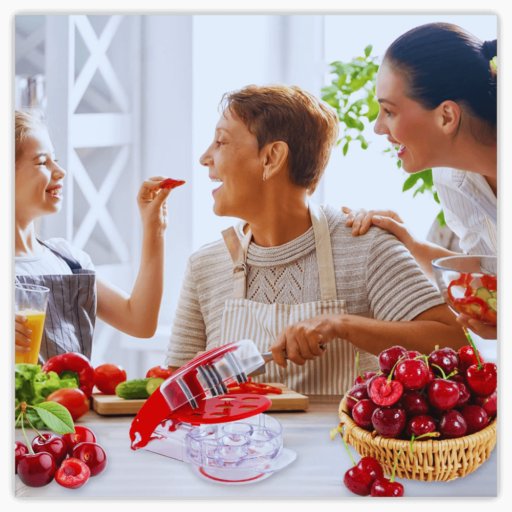 CherryPro Kirsch-Pitter-Werkzeug: Effizientes Entkernen mit Freude - Dbestey