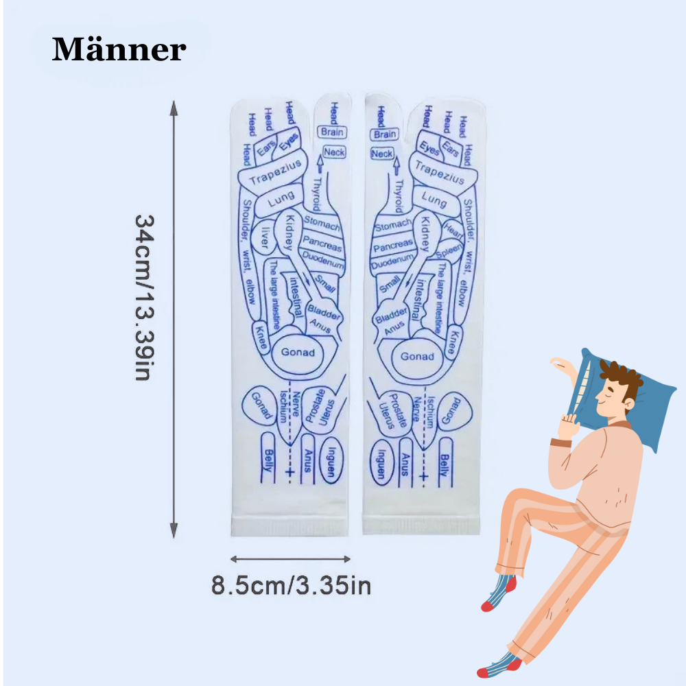SoleSoothe" Akupressur-Fußmassage-Socken - Dbestey