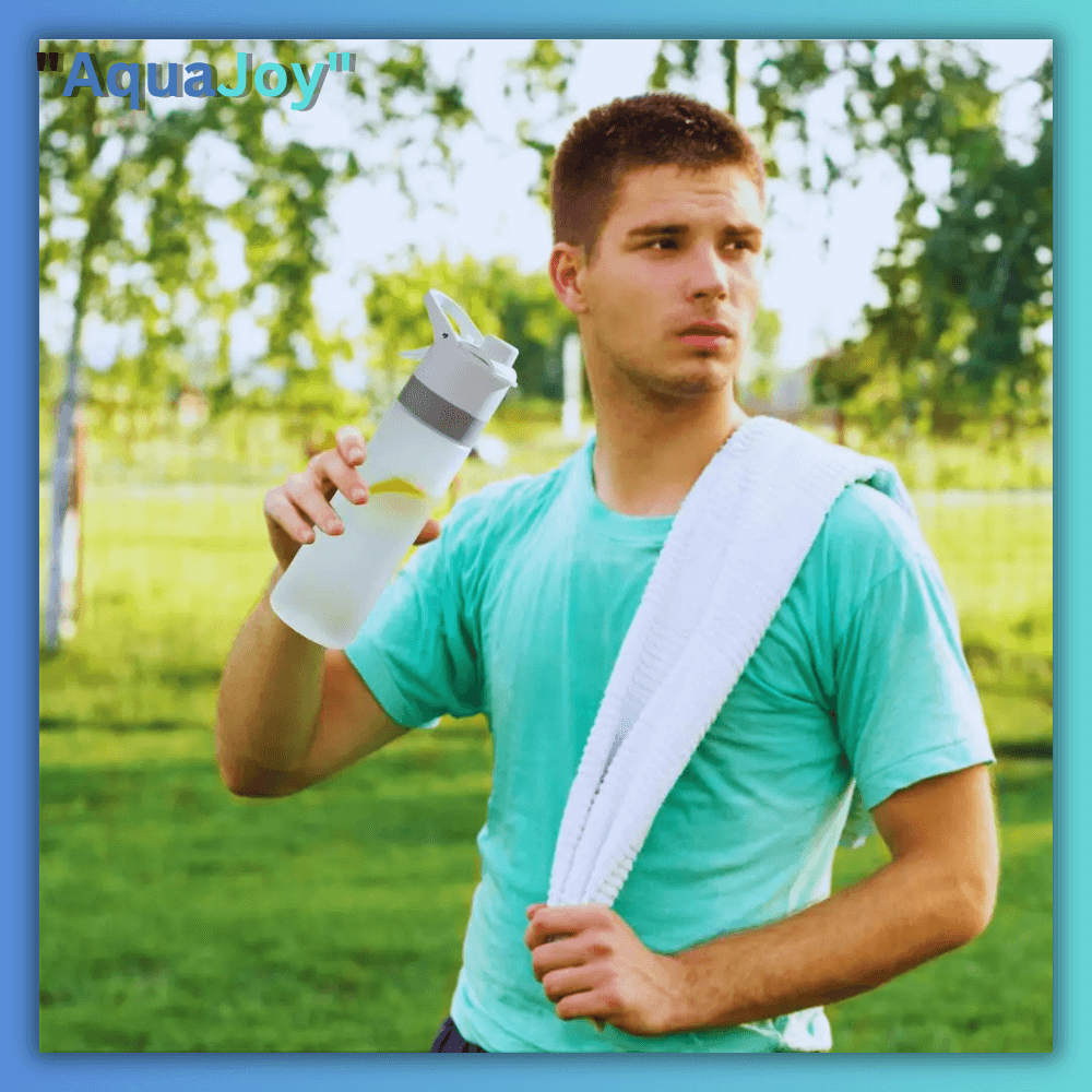 "AquaJoy" die revolutionäre 700ml Wasserflasche - Dbestey