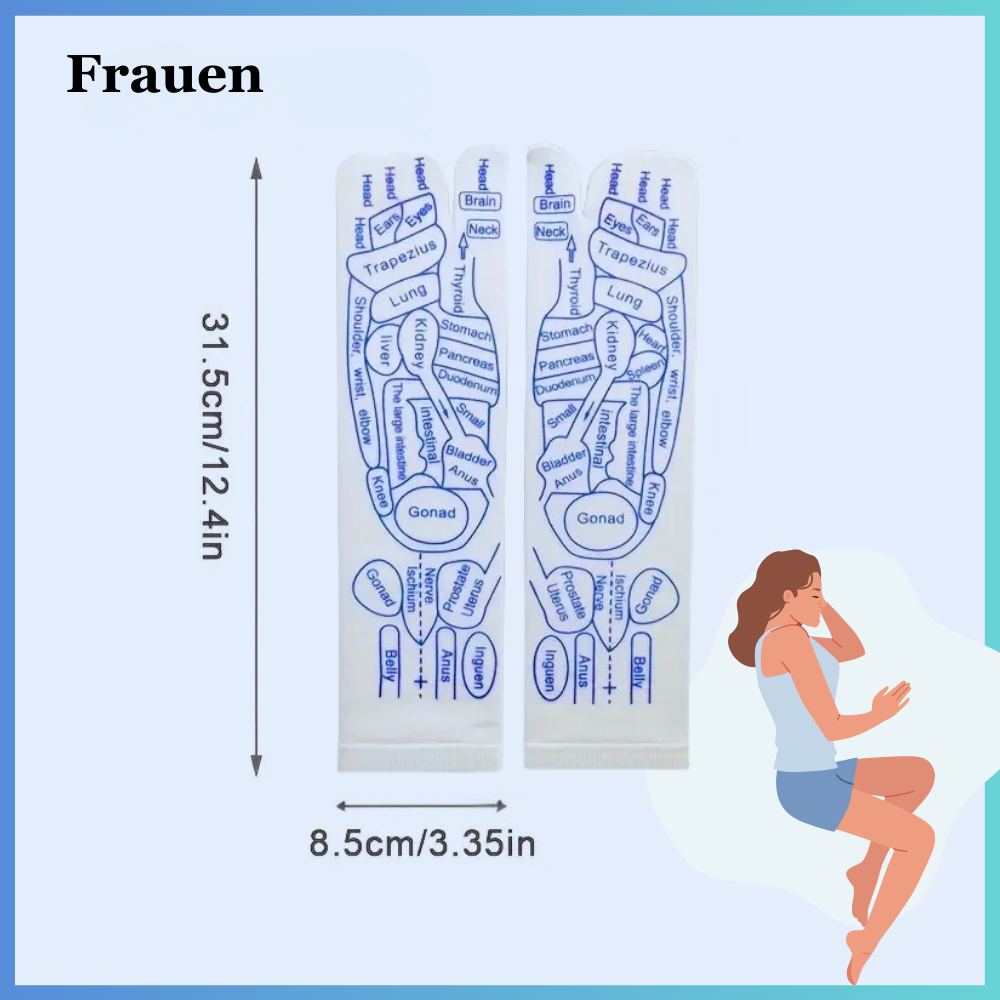 SoleSoothe" Akupressur-Fußmassage-Socken - Dbestey