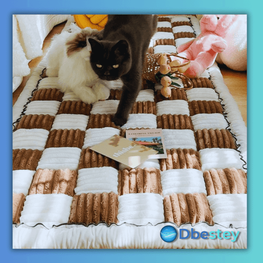 CozyNest" Herbst/Winter-Nachttischteppich - Dbestey