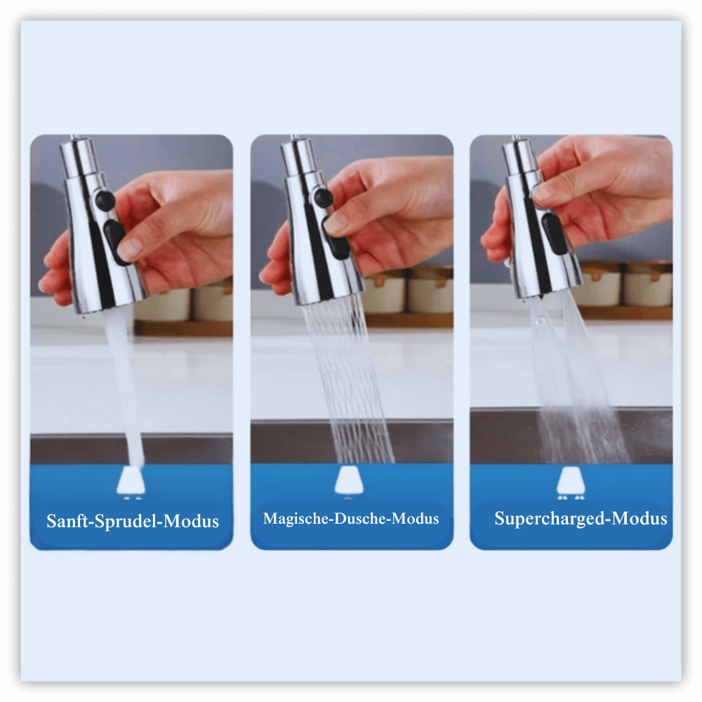 Universal 360° Rotate Kitchen Faucet Extender Aerator - Dbestey