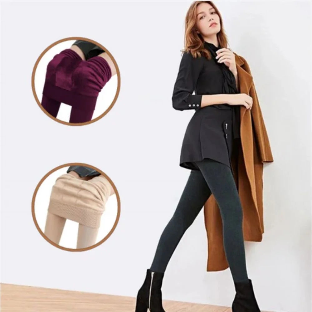 WarmFit™ Winter-Leggings mit Fleecefutter - Dbestey