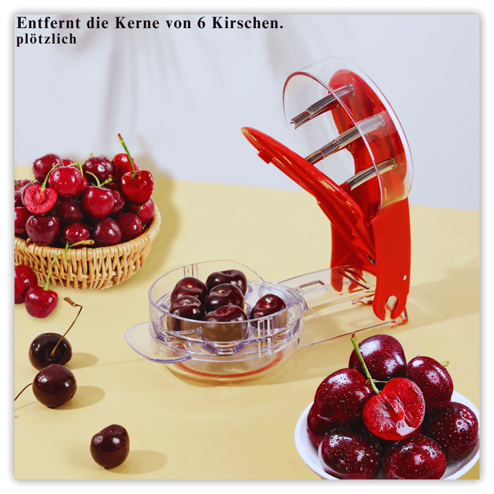 CherryPro Kirsch-Pitter-Werkzeug: Effizientes Entkernen mit Freude - Dbestey