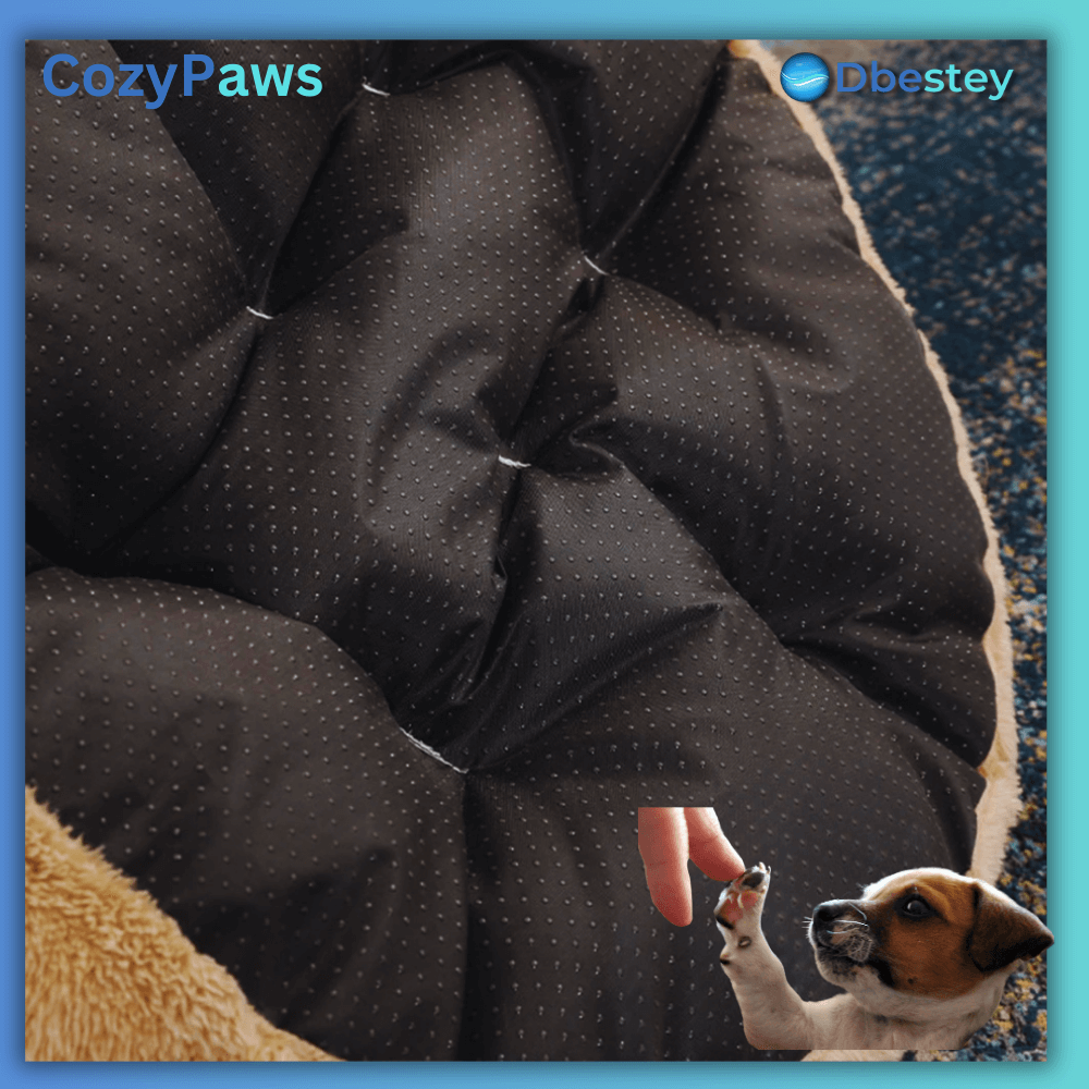 CozyPaws - das ultimative Plüschbett für Ihren Vierbeiner! - Dbestey