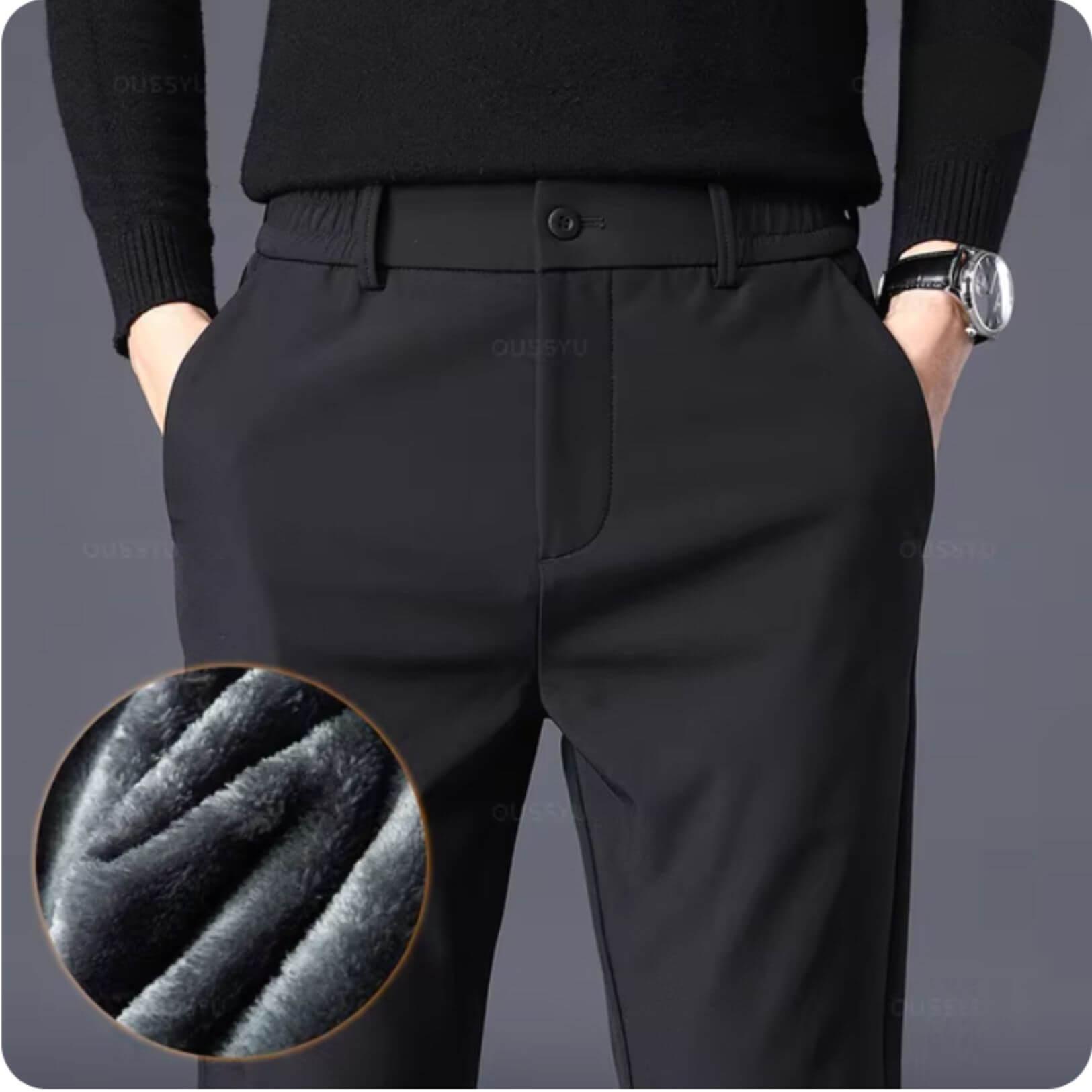 ArcticEase™ Herren Fleece-Jogginghose - Dbestey