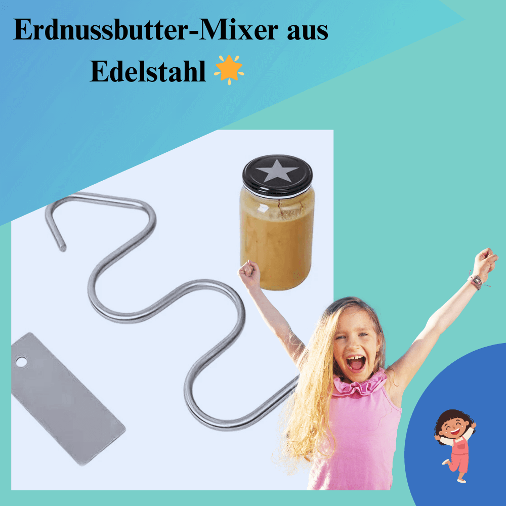PeanutBliss: Der Revolutionäre Erdnussbutter-Mixer aus Edelstahl - Dbestey