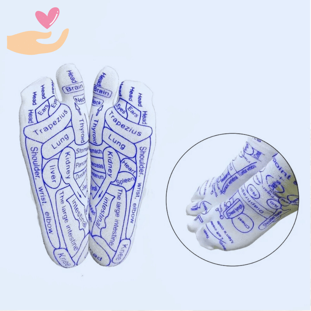 SoleSoothe" Akupressur-Fußmassage-Socken - Dbestey