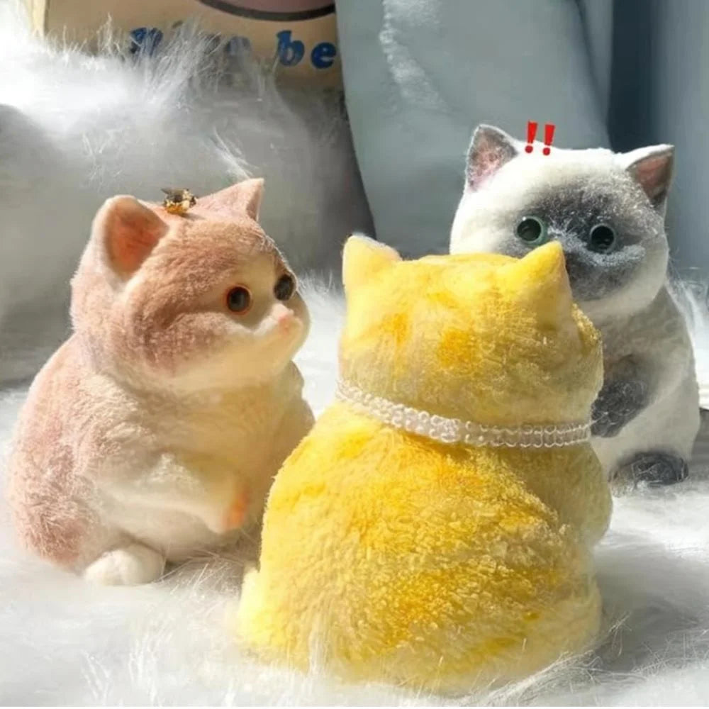 SqueezeJoy™: Der Chubby-Katzen-Stresslöser - Dbestey