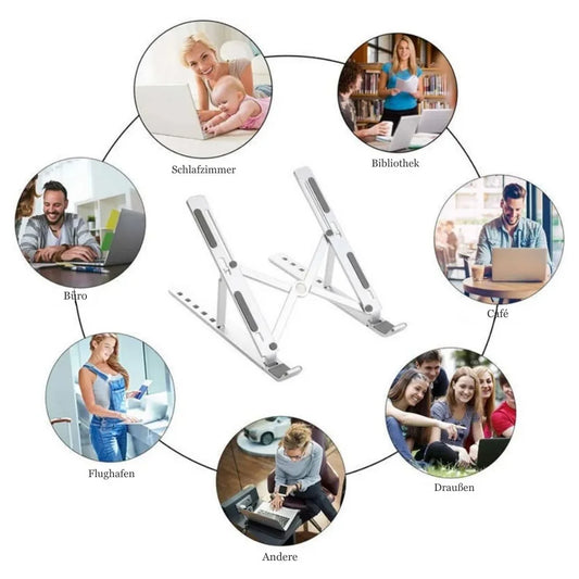 DeskMate: Faltbarer Aluminium-Laptopständer - Dbestey