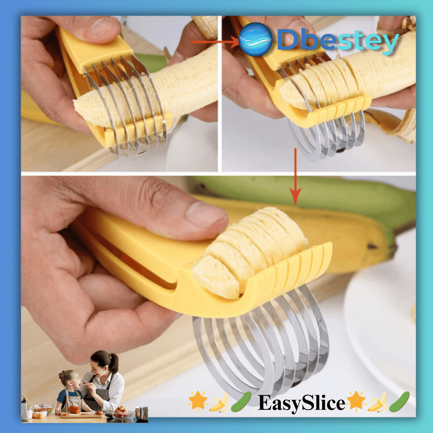 🌟🌭🥒 EasySlice🌭🍌🥒 - Dbestey
