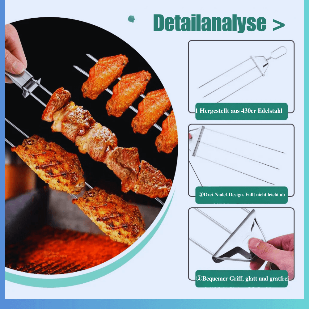 FlameMaster Grill Spieß - Dbestey