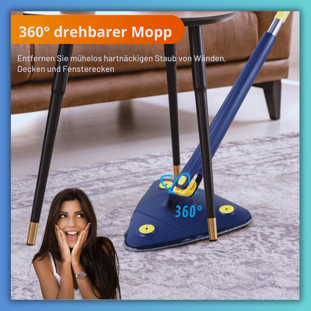 Saubere Spitze Dreieck-Wischmop - Dbestey