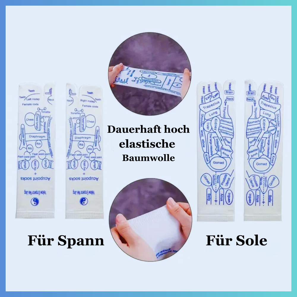 SoleSoothe" Akupressur-Fußmassage-Socken - Dbestey