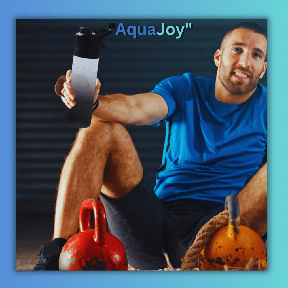 "AquaJoy" die revolutionäre 700ml Wasserflasche 🚰 - Dbestey