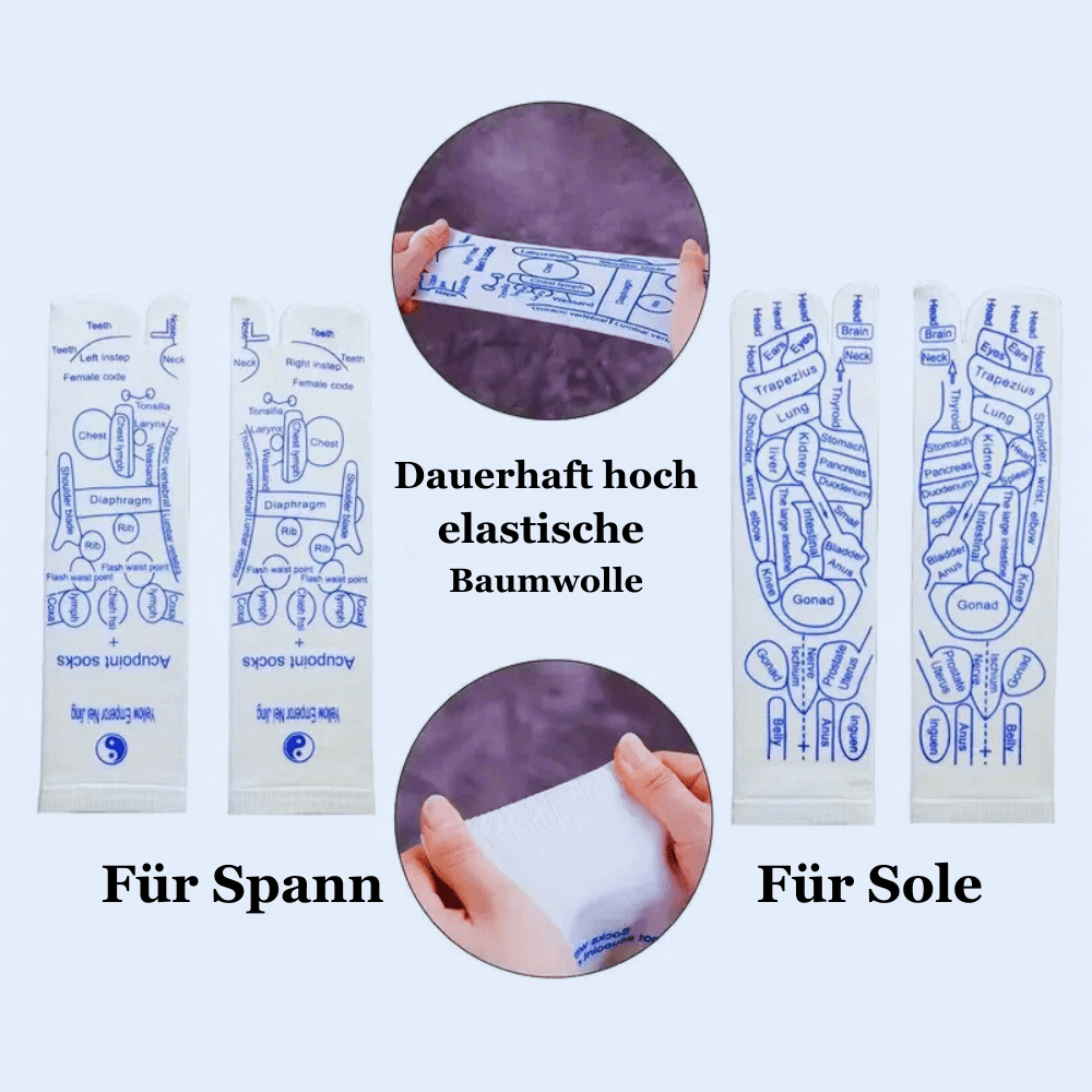 SoleSoothe" Akupressur-Fußmassage-Socken - Dbestey