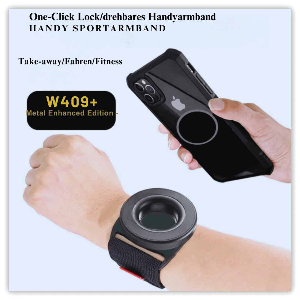 StayConnected™ Magnetische Handyhalterung mit Handgelenkband - Dbestey