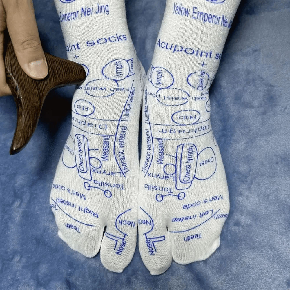 SoleSoothe" Akupressur-Fußmassage-Socken - Dbestey