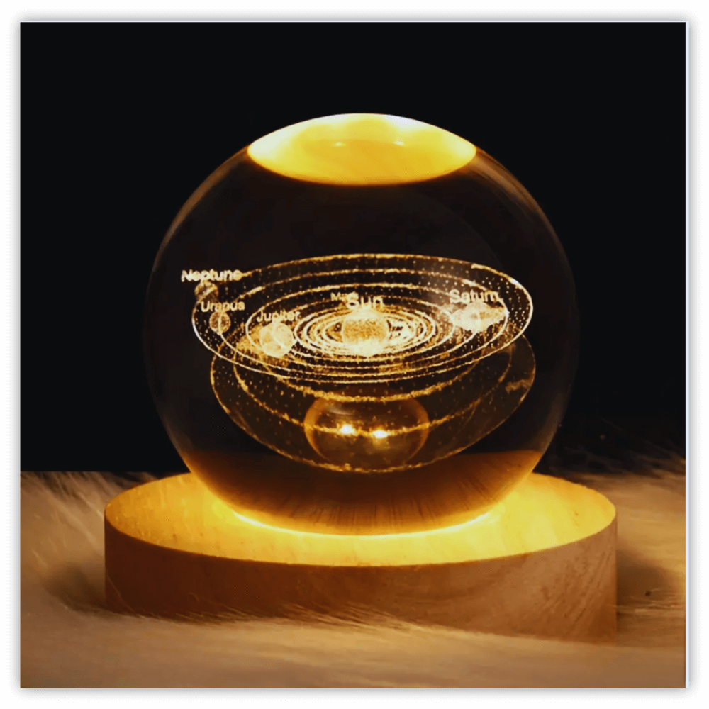 LunaGlow™ Galaxy LED Nachtlichtkugel