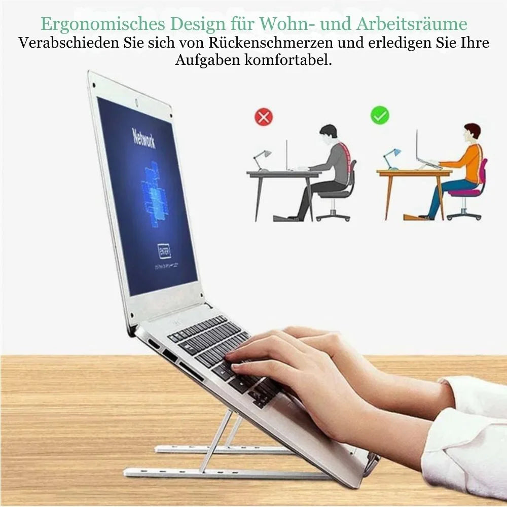 DeskMate: Faltbarer Aluminium-Laptopständer Dbestey