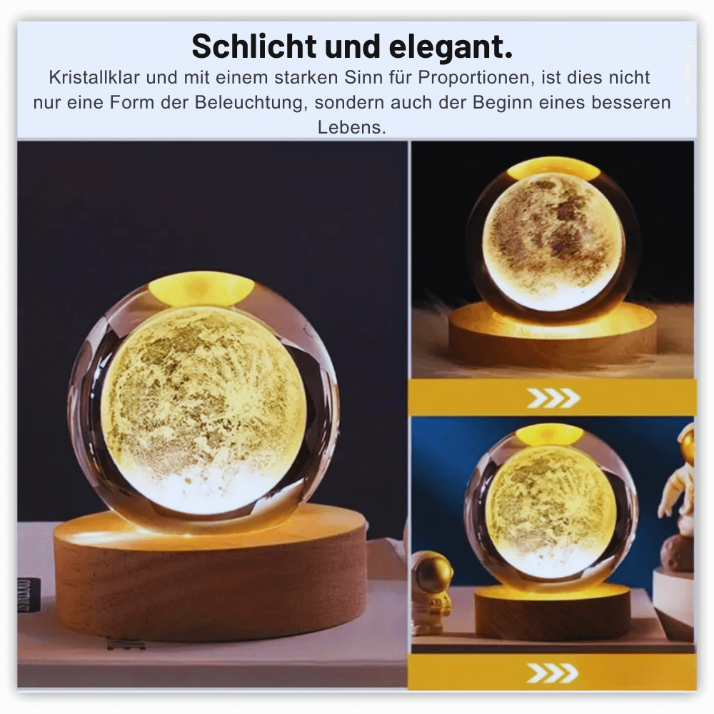 LunaGlow™ Galaxy LED Nachtlichtkugel