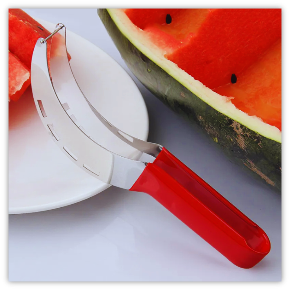 DELIGHTMELON STAINLESS STEEL WATERMELON CUTTER