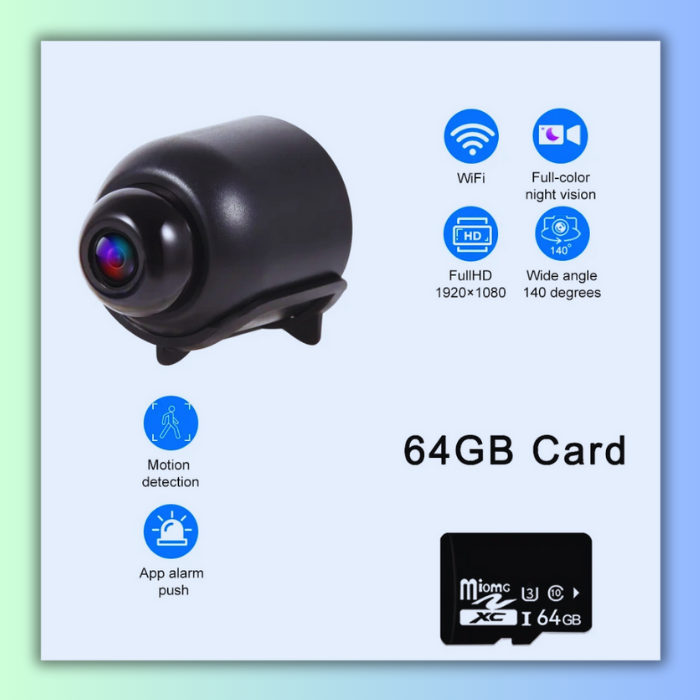 GuardView Mini WiFi-Kamera, Modell X5 🌟 - Dbestey
