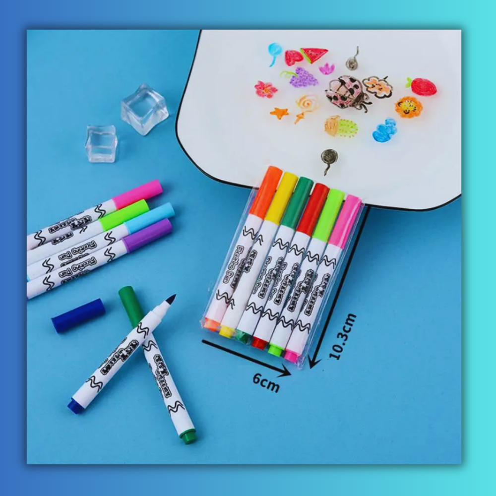 🎨ZauberStift Magische Wasserfarben-Stifte für Kinder👧🏼 - Dbestey