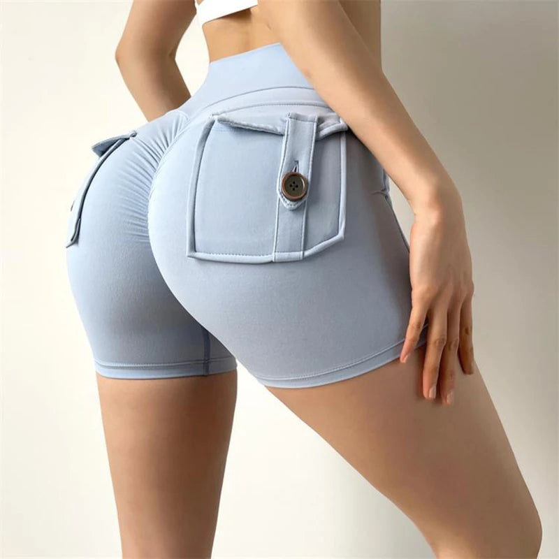 BellaCurves Butt Lifting Workout Shorts - Dbestey