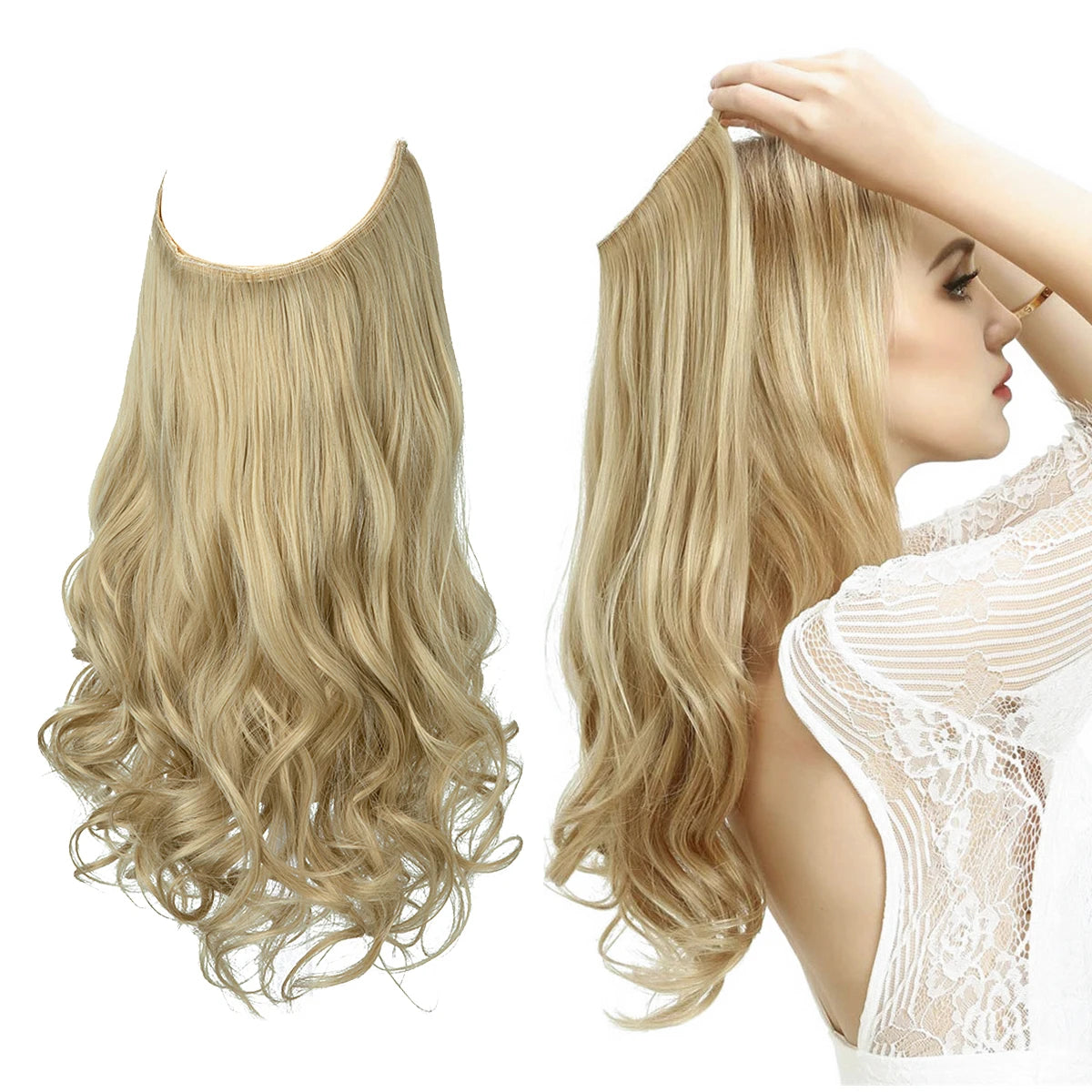 MagicLocks Unsichtbare Haar Extensions - Dbestey