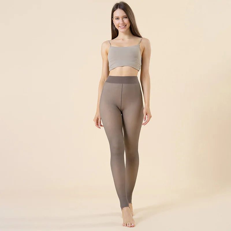 "CozyGlam- Winter Strumpfhosen" - Dbestey