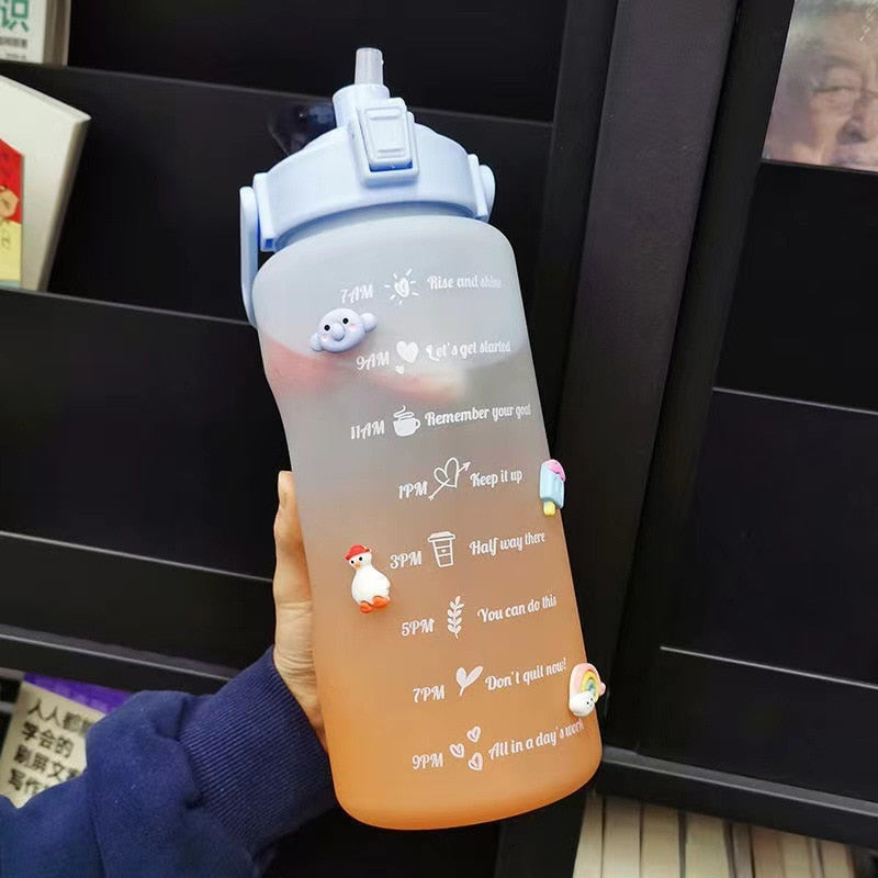 "AquaTitan" 2-Liter Wasserflasche - Dbestey