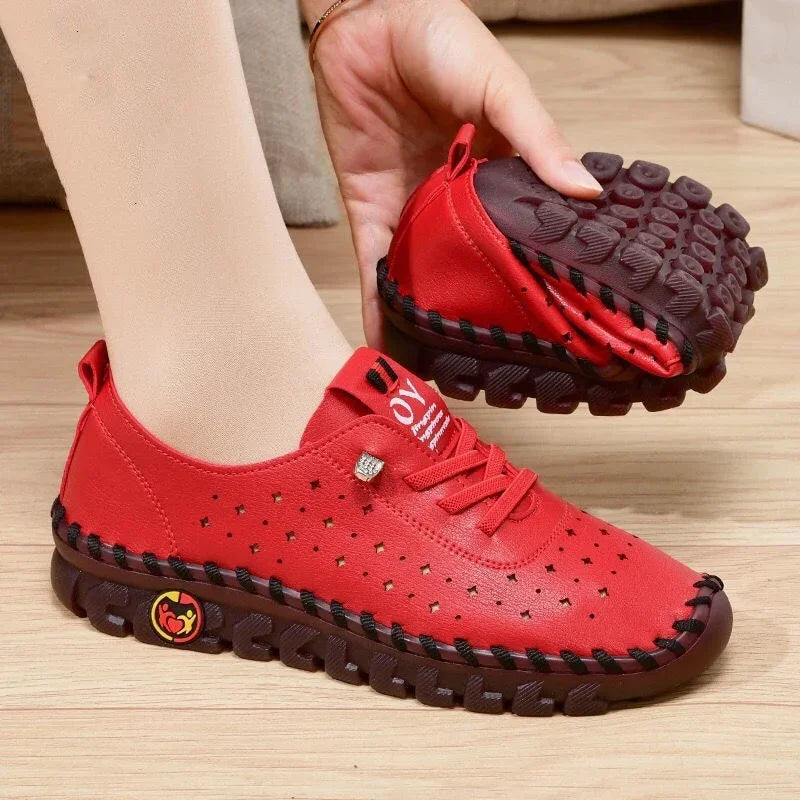 TrendStep Comfort Leder-Sneakers - Dbestey